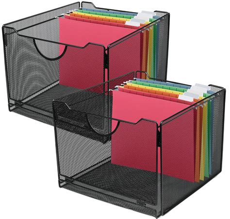 hanging file organizer box